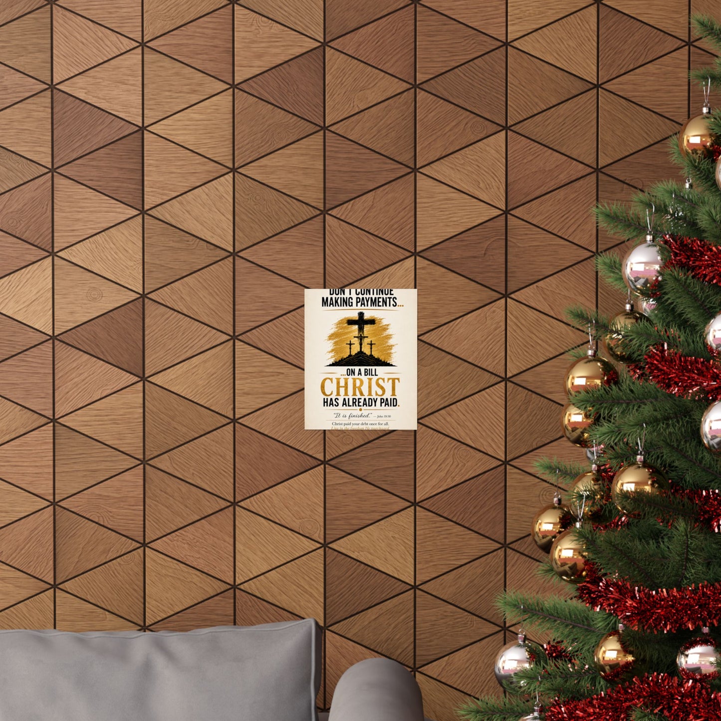Paid in Full™ | Christian Wall Art | Truth Seeker Signature Collection