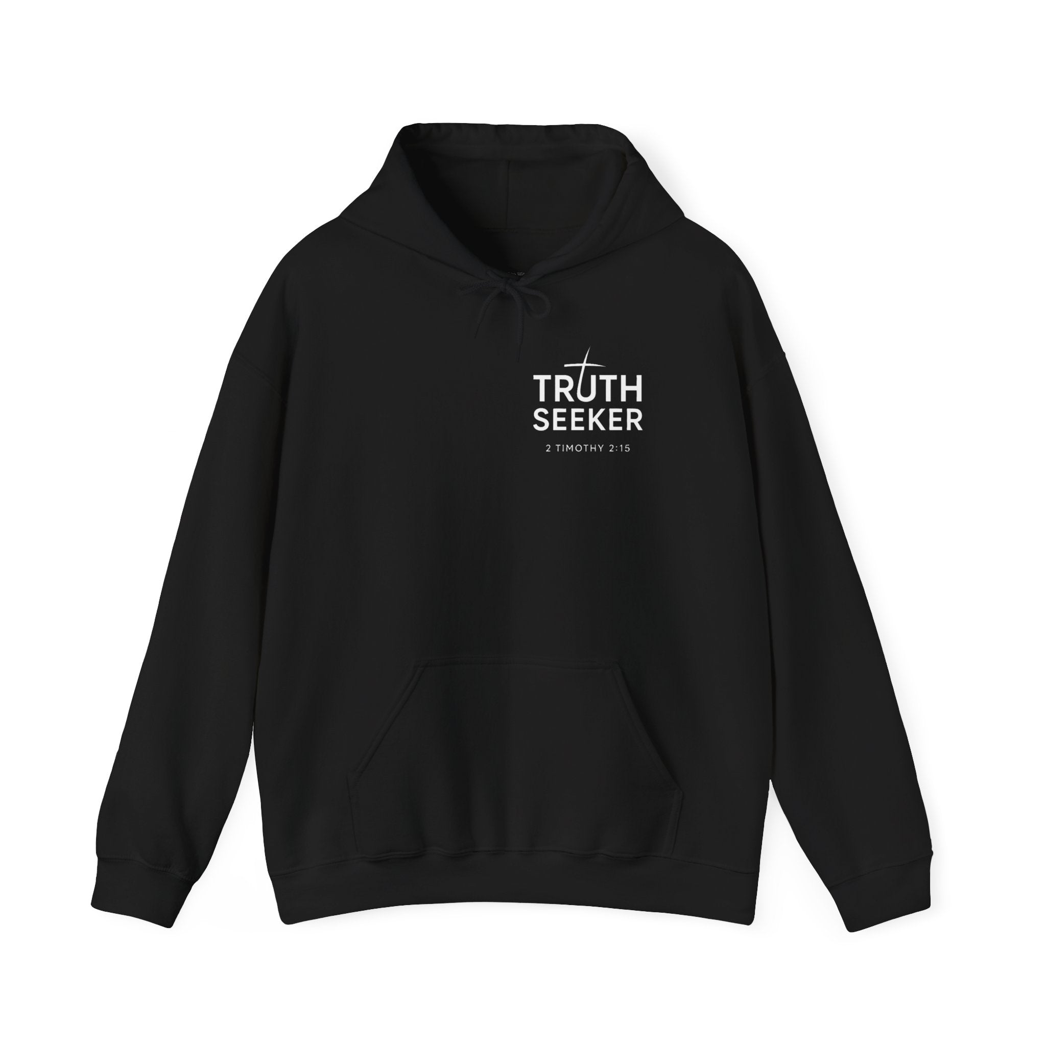 Tested to Prevail Hoodie — Christian Cross Faith Inspirational Pullover