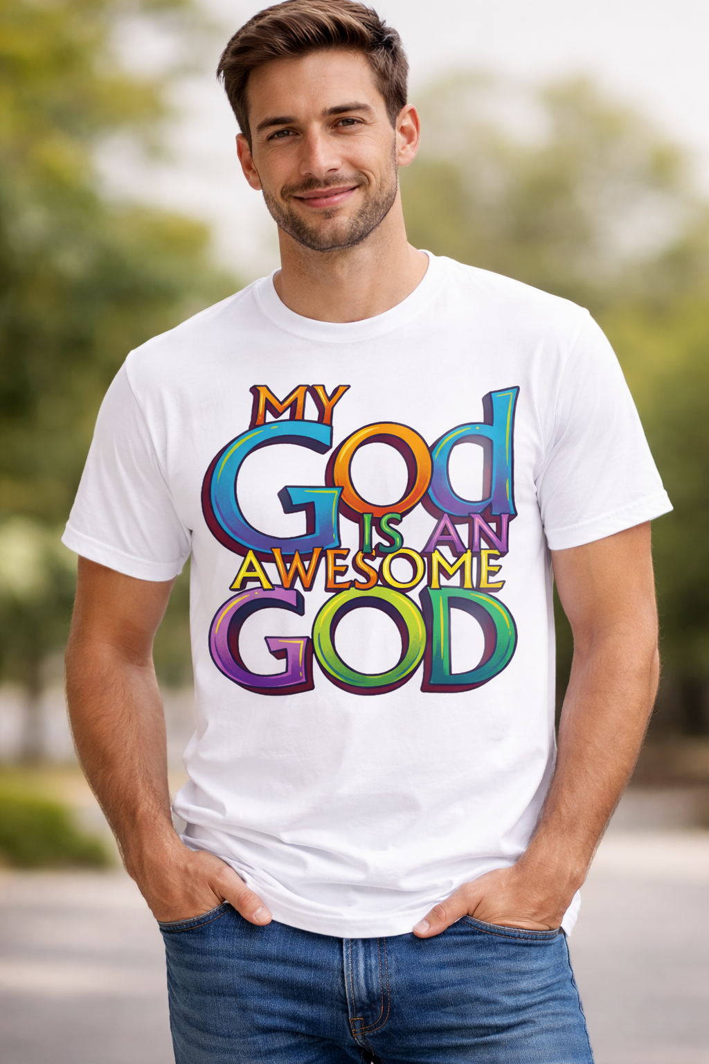 My God Is An Awesome God T-Shirt