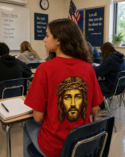 Truth Seeker™ Kids Tee – Crown of Thorns Jesus Shirt