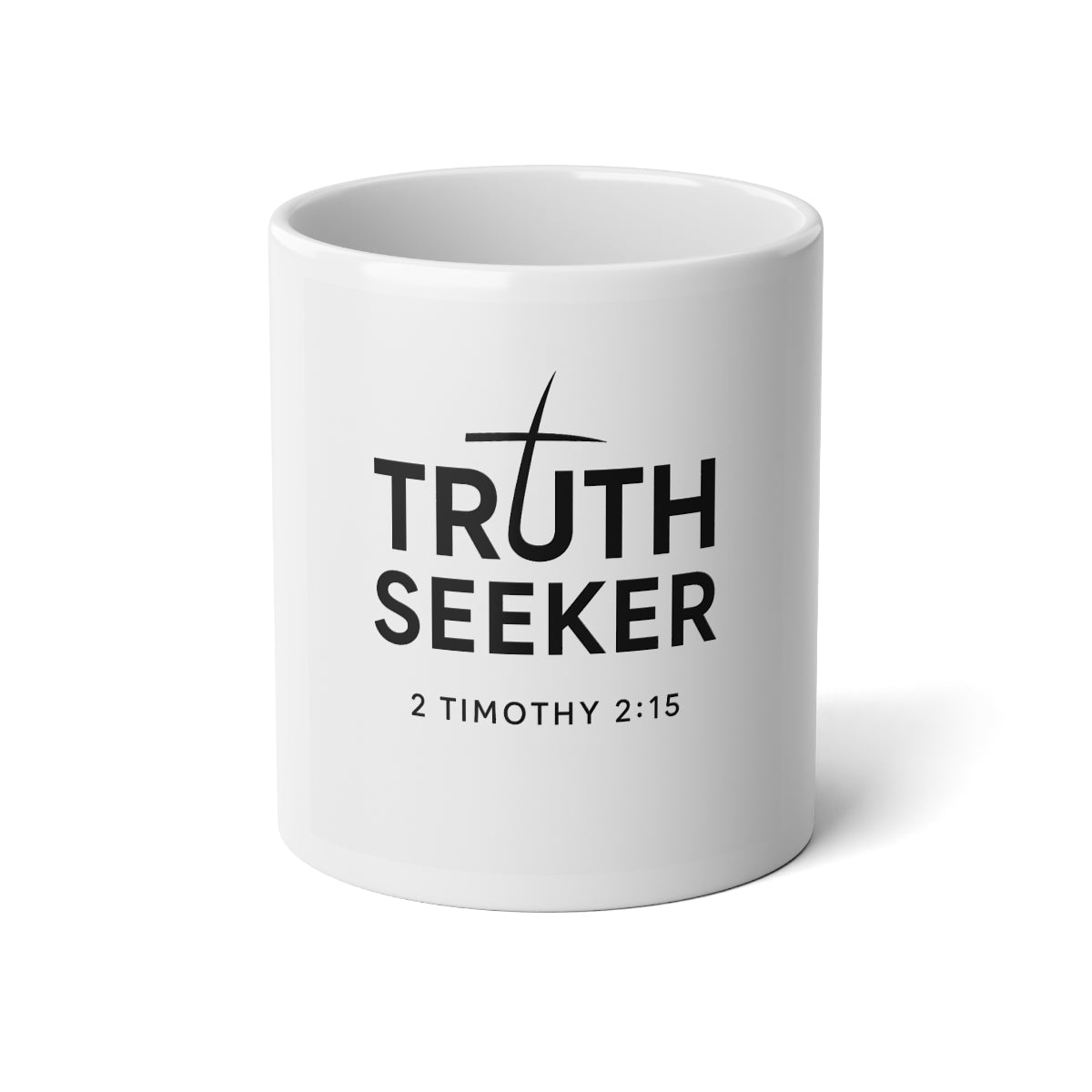 Truth Seeker Mug – 2 Timothy 2:15 | Faith-Based Coffee Cup