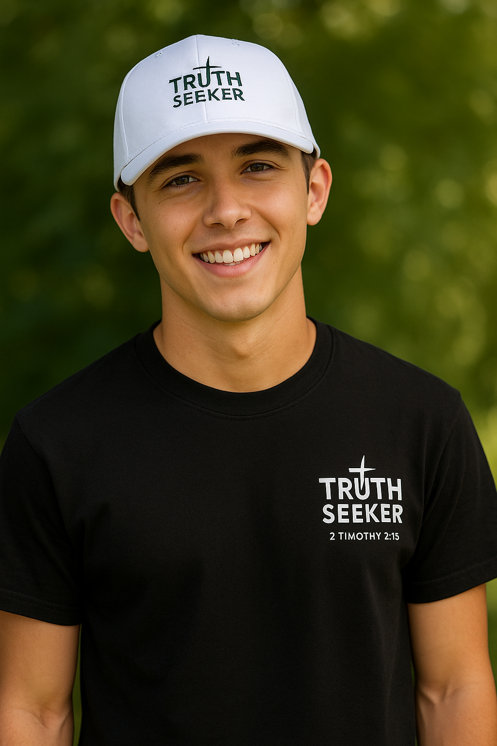 Truth Seeker “Tested to Prevail” Cross Tee