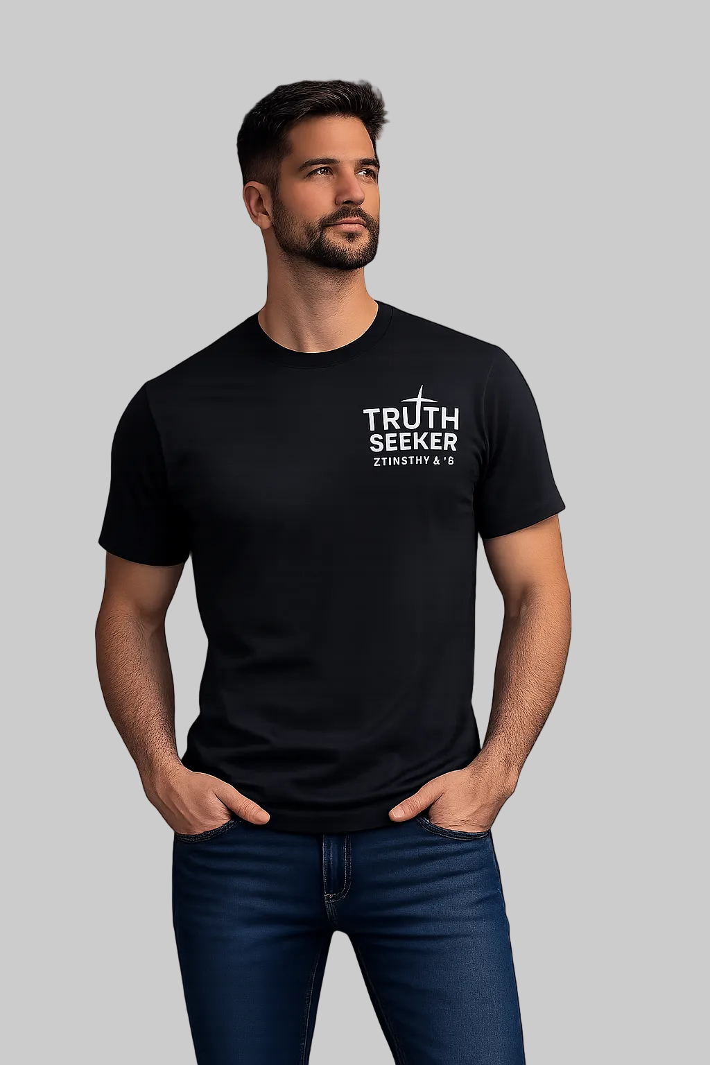 Truth Seeker™ Black Tee – Hebrews 9:27
