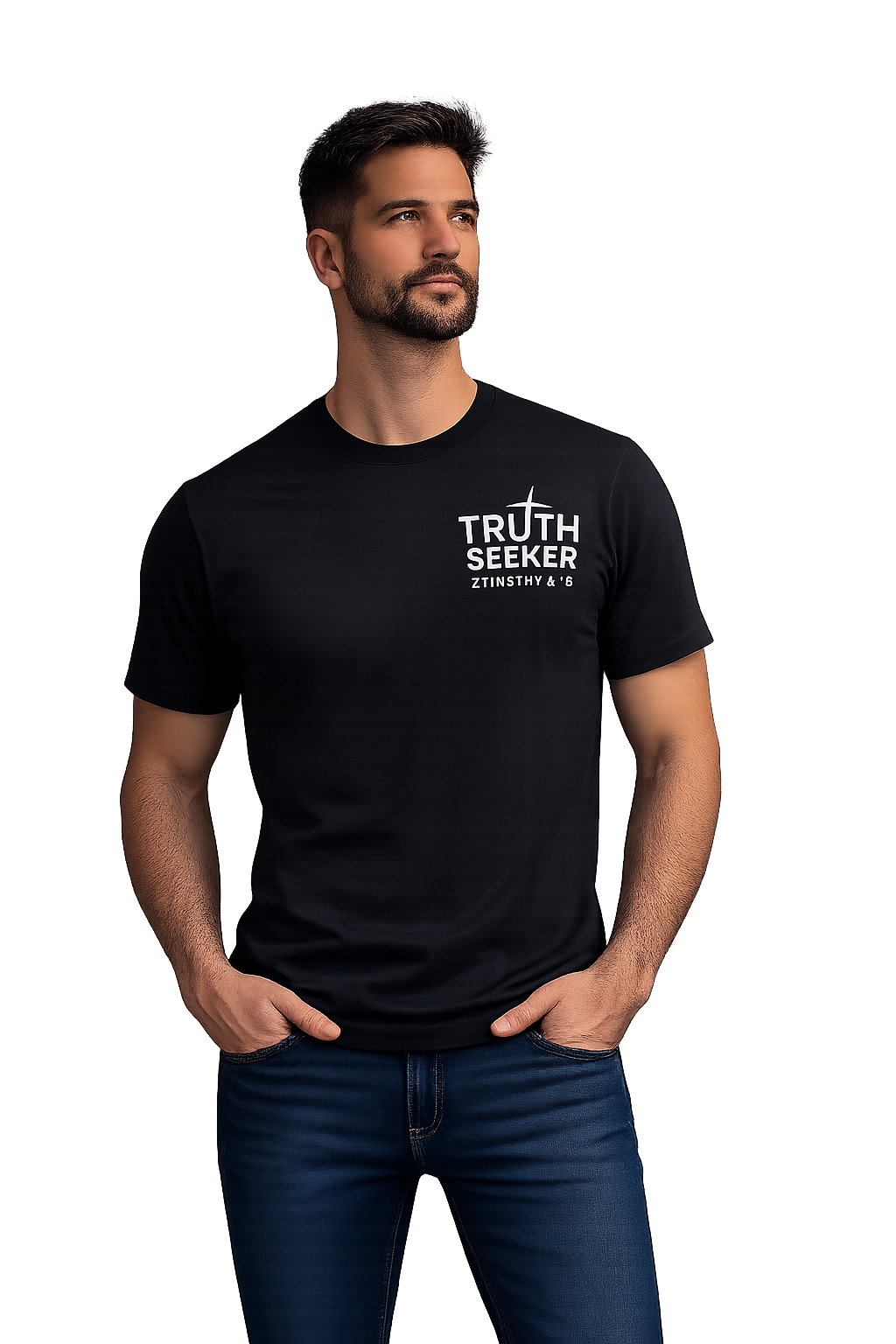 Truth Seeker™ Black Tee – Hebrews 9:27