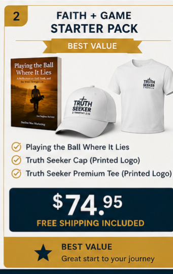 Truth Seeker Golf Starter Pack | Christian Golf Bundle