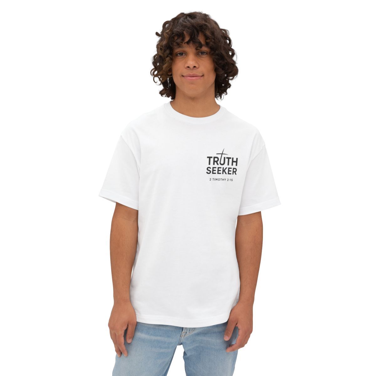 Truth Seeker T-Shirt – 2 Timothy 2:15 | Christian Faith Apparel