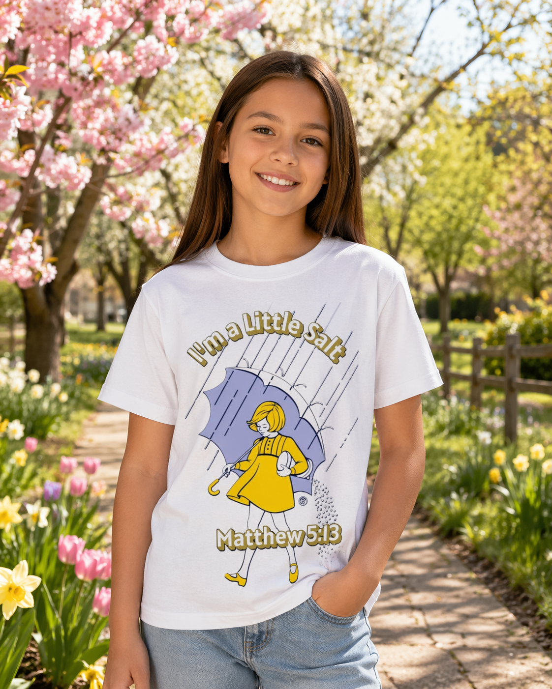 👉 Little Salt Kids Tee | Matthew 5:13 Youth Shirt