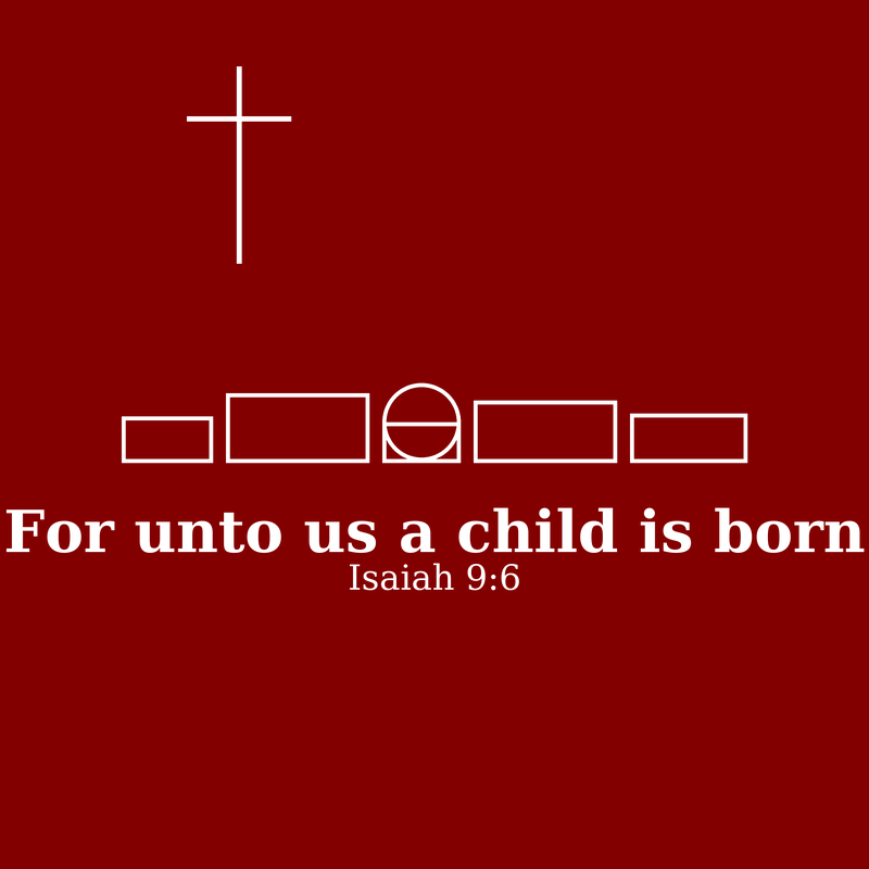 “For Unto Us a Child Is Born” — Bethlehem Star Christmas Tee (Truth Seeker Collection)